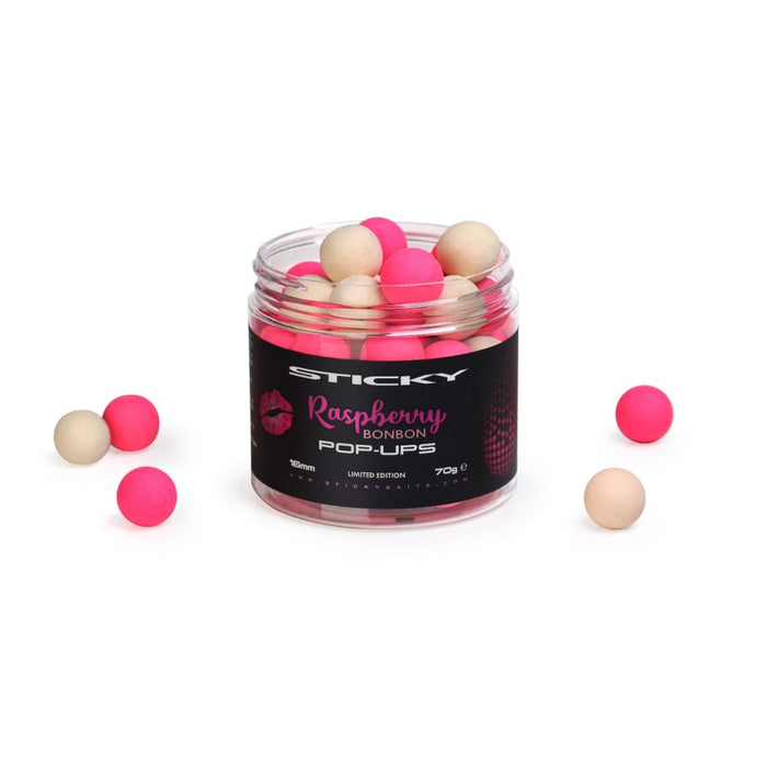 Sticky Baits Raspberrry BobBon Pop Ups