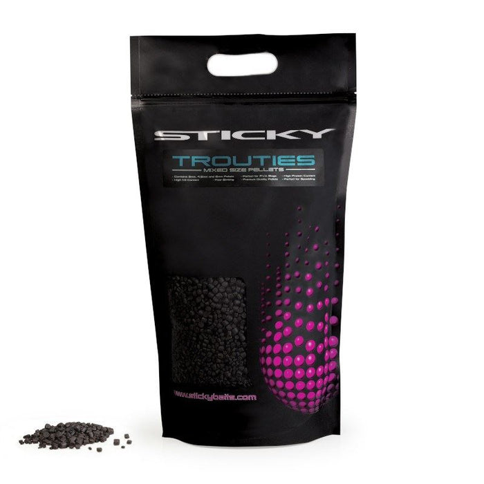 Sticky Baits Trouties Mixed Sized Pellets