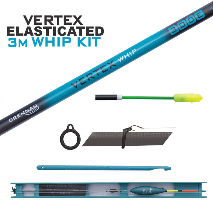 Drennan Vertex Elasticated Whip Kit 3m