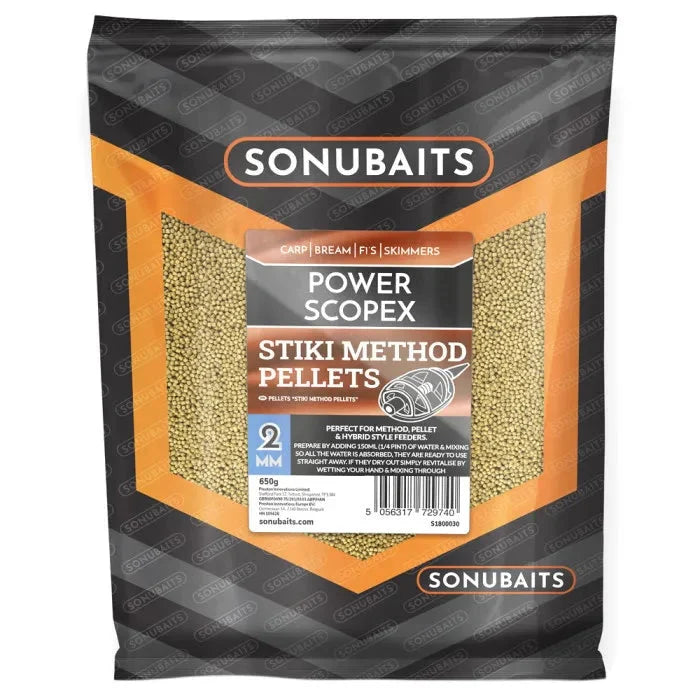 Sonubaits Power Scopex Stiki Method Pellets 650g