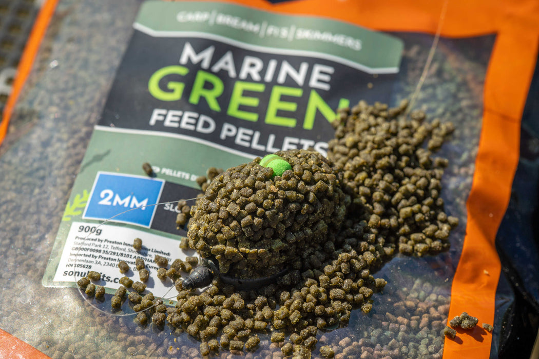 Sonubaits Marine Green Feed Pellets 900g